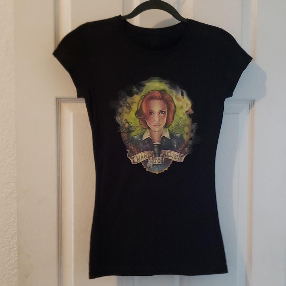 Out of Print X-Files babydoll Tee